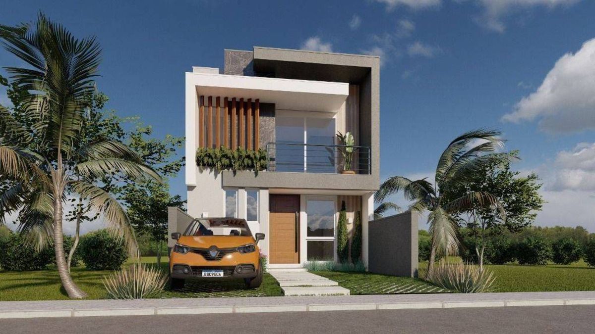 Casa com 3 dormitórios com suíte à venda, 125 m² - Primavera - Gravataí/RS