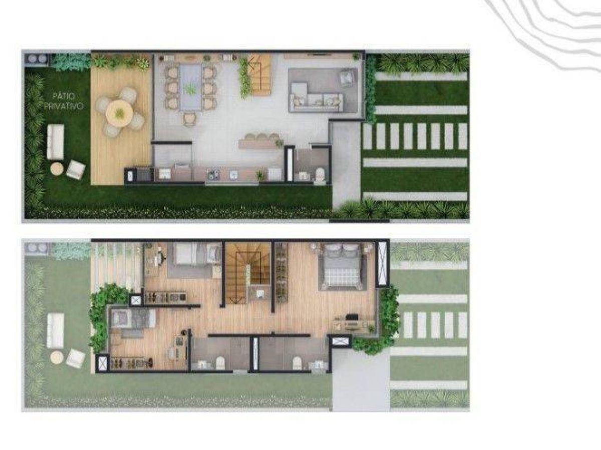 Casa com 3 dormitórios à venda, 136 m² - Alphaville - Gravataí/RS — foto 2
