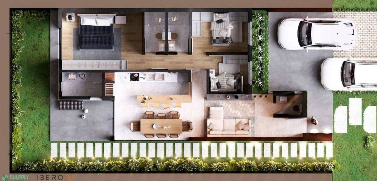 Casa com 3 dormitórios à venda, 144 m² - Terras Alpha - Gravataí/RS — foto 6