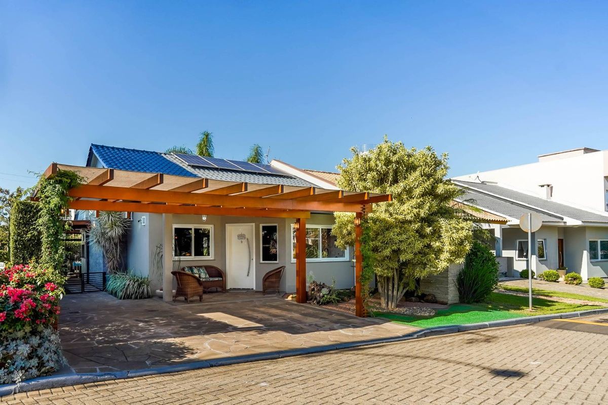 Casa com 2 dormitórios para aluguel, 105 m² - Villa Lucchesi - Gravataí/RS