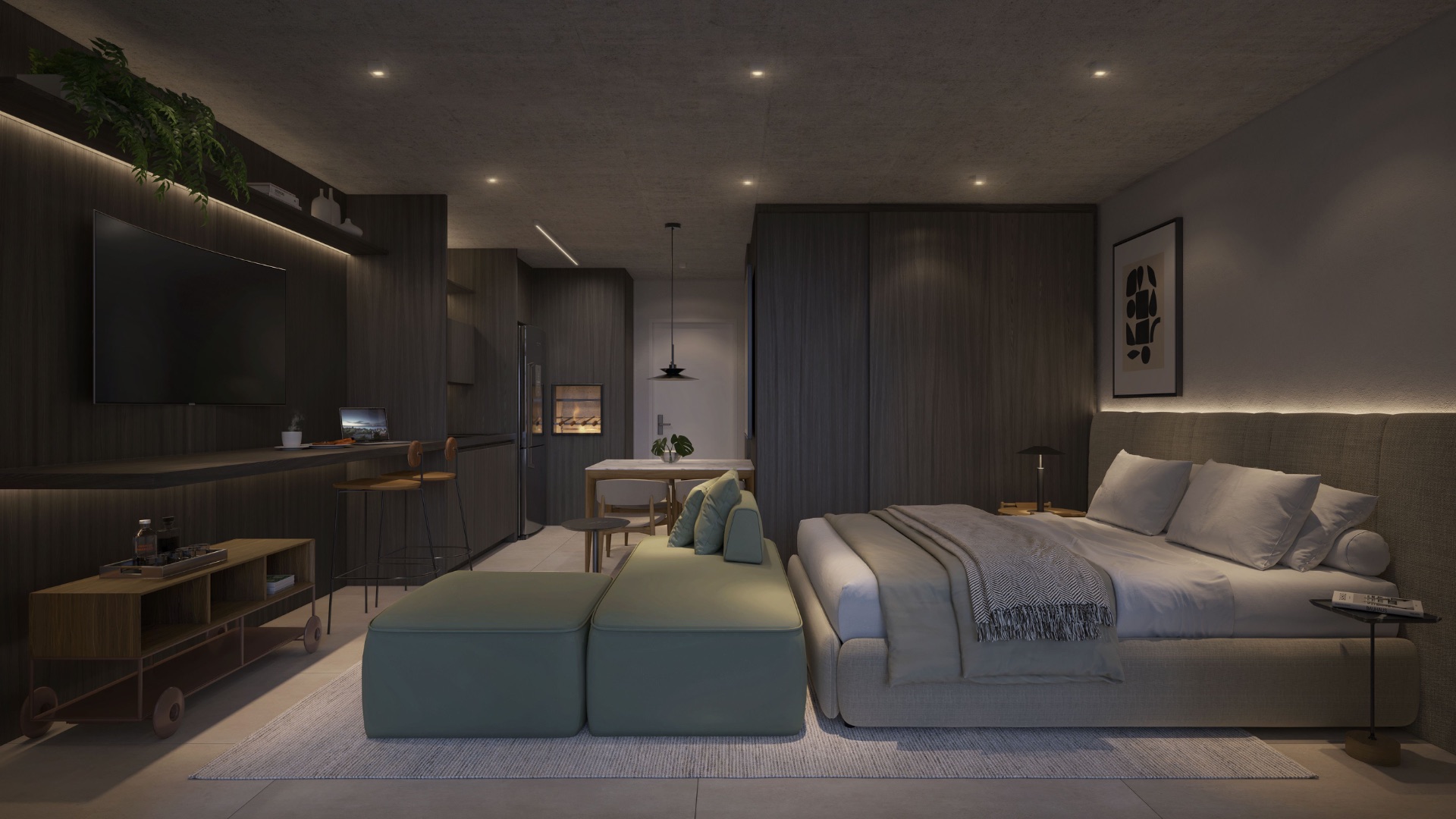 Apartamento · 1 dormitório · 41 m² — foto 9